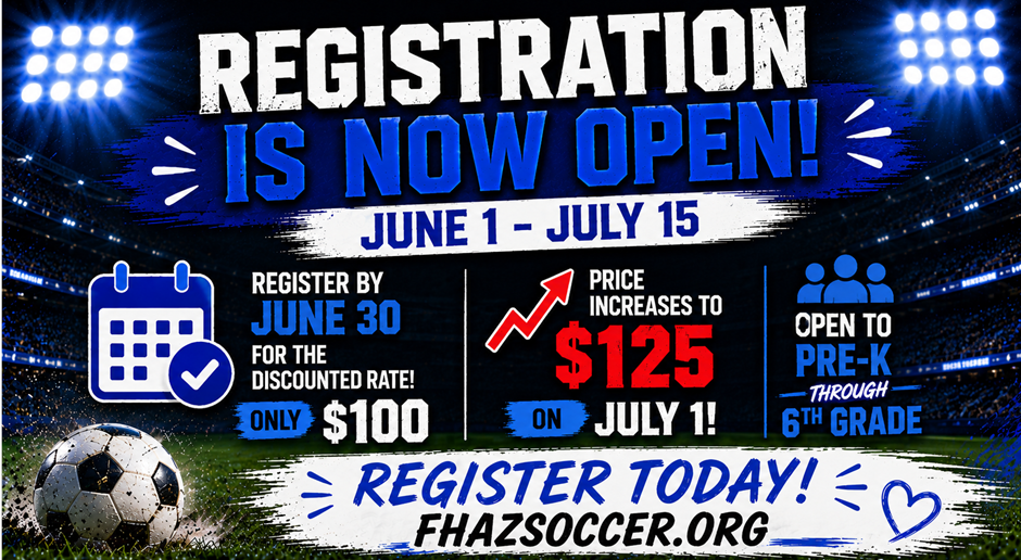 Registration Now Open